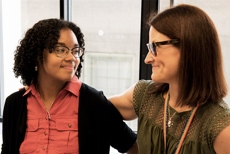 Emily and Isis are forever linked by kidney donation