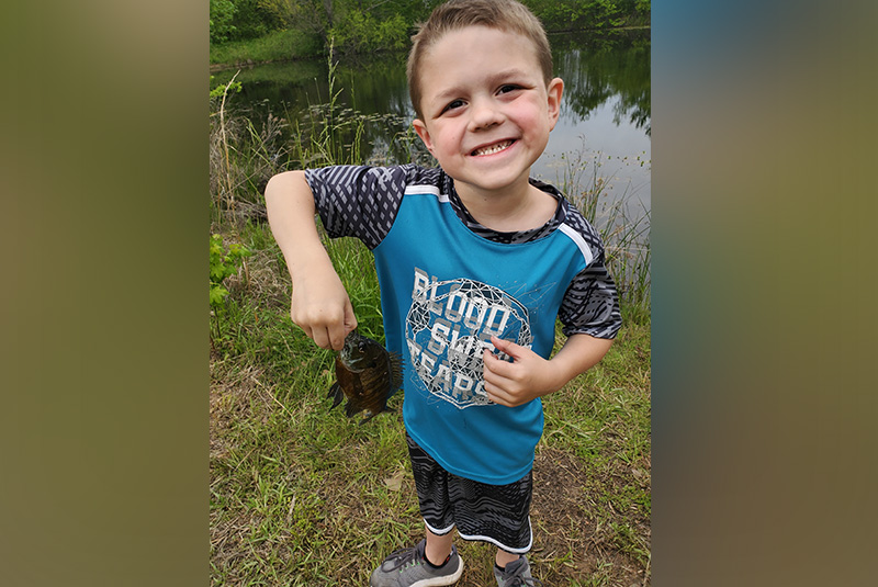 Rylan is thriving after treatment for pancreatitis