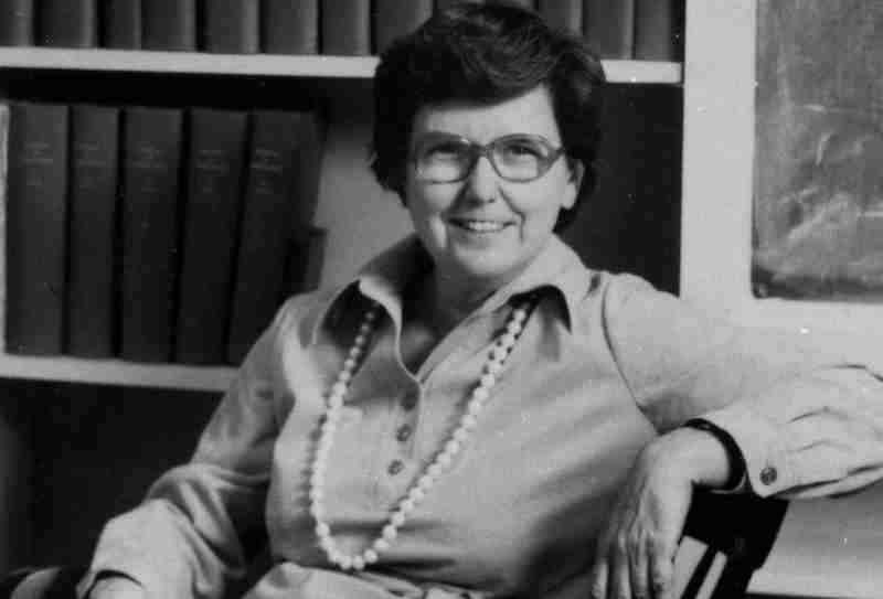 Photo of Dr. Mary Ellen Avery in her office
