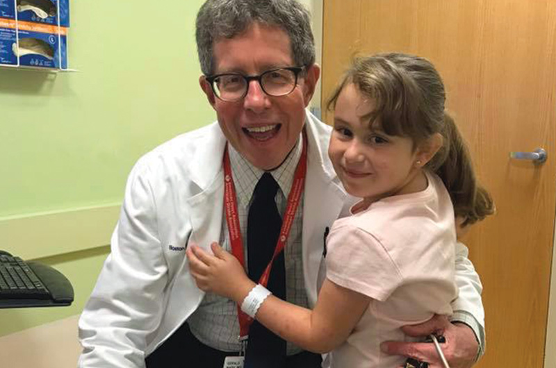 Regina and her cardiologist, Dr. Marx