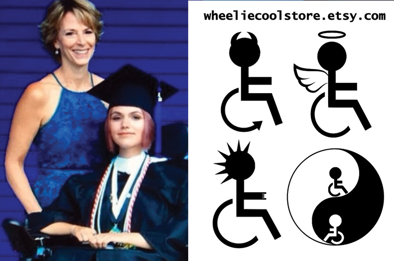 sydney with her mom at graduation