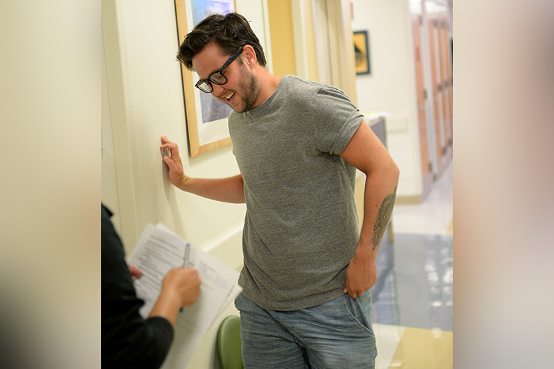 trans patient at the doctors office