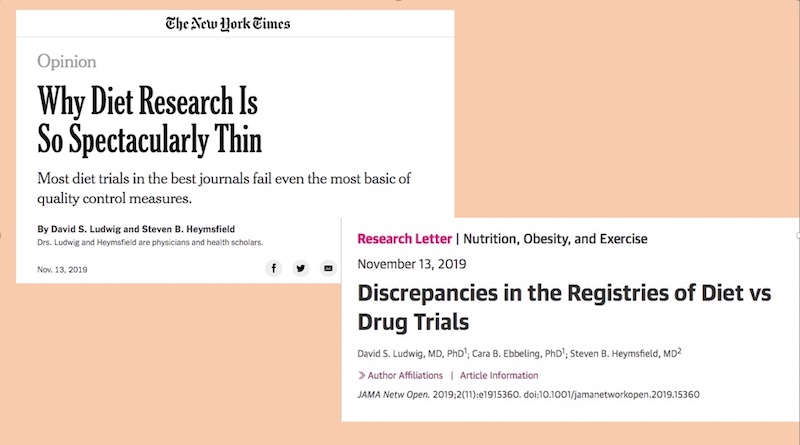diet trials op-ed and study