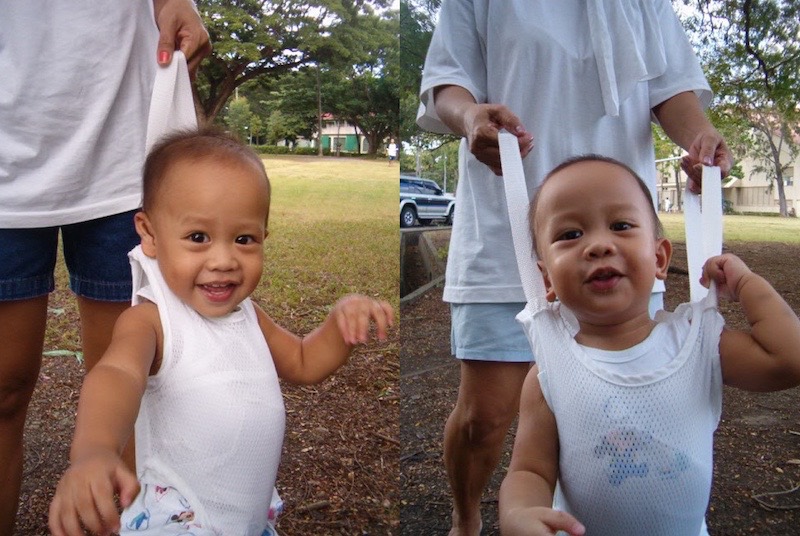 Marco and Miguel Antonio as toddlers