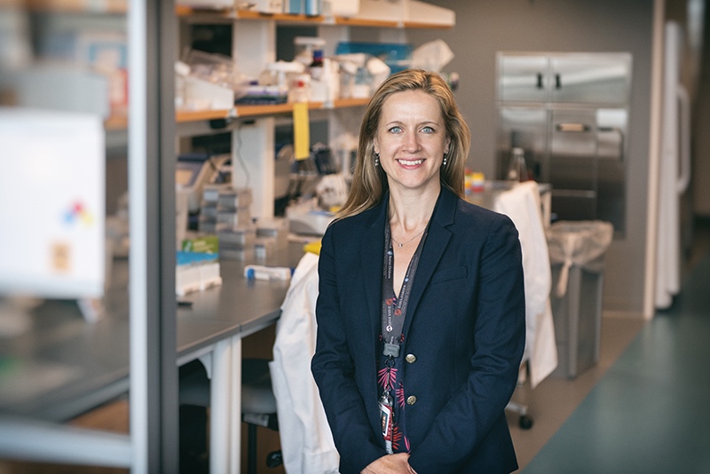 Mariella Filbin, neuro-oncologist at Dana-Farber/Boston Children's Cancer and Blood Disorders Center
